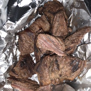 Briggs Corner Pizzeria - Overcooked leather steak tips - Pizza Near Me - Attleboro, Massachusetts