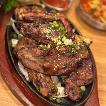 Jagalchi - a plate of meat and vegetables - Korean Near Me - Gardena, California Jagalchi - a plate of meat and vegetables - Korean Near Me - Gardena, California