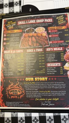 Menu photo 2 Smoking Pig BBQ Las Vegas, NV