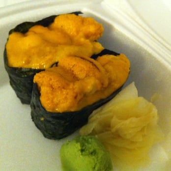 Sushi Kappo Toraya - Uni/Sea Urchin Nigiri ($7) - Sushi Bars Near Me - Arlington, Massachusetts Sushi Kappo Toraya - Uni/Sea Urchin Nigiri ($7) - Sushi Bars Near Me - Arlington, Massachusetts