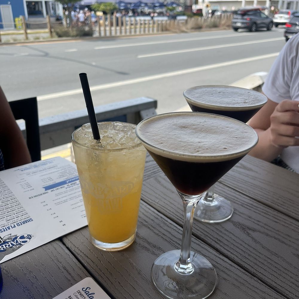 Espresso martini & orange crush Espresso martini & orange crush