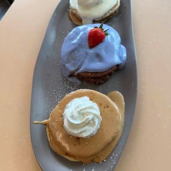 My Cafe - Flight of pancakes - Breakfast & Brunch Near Me - Kapolei, Hawaii