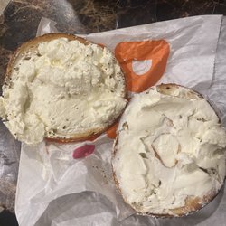 Dunkin' - "Extra cream cheese"
