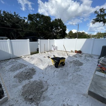 Handyman Alex - Building a backyard patio. - Handyman Near Me - Fort Myers, Florida Handyman Alex - Building a backyard patio. - Handyman Near Me - Fort Myers, Florida