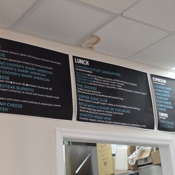 The Coffee Zone - Menu - Bakeries Near Me - Toms River, New Jersey The Coffee Zone - Menu - Bakeries Near Me - Toms River, New Jersey