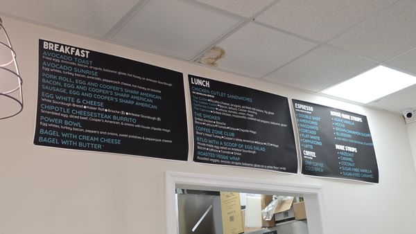 Menu photo 1 The Coffee Zone Toms River, NJ Menu photo 1 The Coffee Zone Toms River, NJ