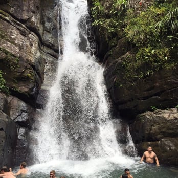 El Yunque Rainforest - Waterfall - Hiking Near Me - Luquillo, Puerto Rico
