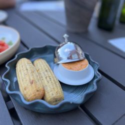 Kingswood Restaurant and Bar - Jalapeño Cornbread on the patio