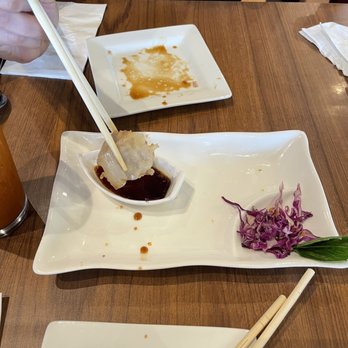 Thaicoon - DARLIN DUMPLINGS (4) - they were so good we forgot to get a picture before we devoured them - Thai Near Me - Katy, Texas Thaicoon - DARLIN DUMPLINGS (4) - they were so good we forgot to get a picture before we devoured them - Thai Near Me - Katy, Texas