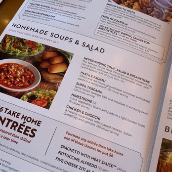 Olive Garden Italian Restaurant - Menu - Italian Near Me - Carmel, Indiana