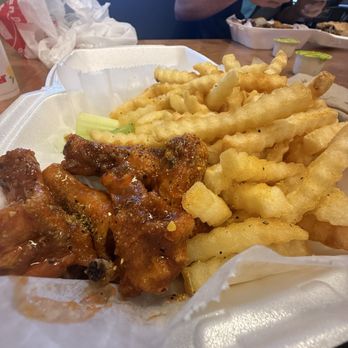 American Deli - 6 6pc Wings & Fries Combo - American Near Me - Marietta, Georgia American Deli - 6 6pc Wings & Fries Combo - American Near Me - Marietta, Georgia