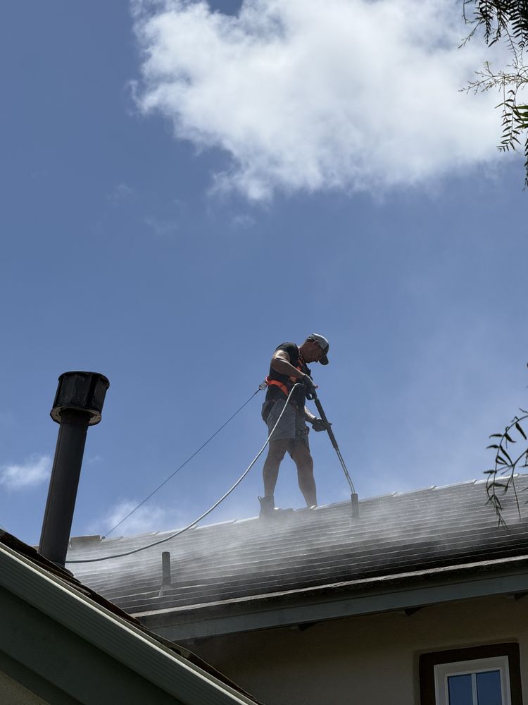 Slide of First Class Roof Cleaning