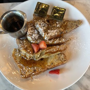 The Local Fix - Brioche French Toast. Taste buds were happy, texture a tad soggy for me. - Coffee & Tea Near Me - Uvalde, Texas