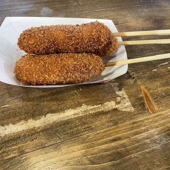 Sang's Kitchen - Regular Hot Dog, Jumbo Dog, and Mozzarella Dog - Korean Near Me - Chicago, Illinois