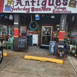 Yesterday Once More Vintage Collectibles - Our store front.