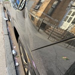 Flat Iron Dent Repair - Before