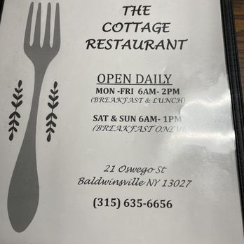Cottage Restaurant - Hours and address - Restaurants Near Me - Baldwinsville, New York Cottage Restaurant - Hours and address - Restaurants Near Me - Baldwinsville, New York