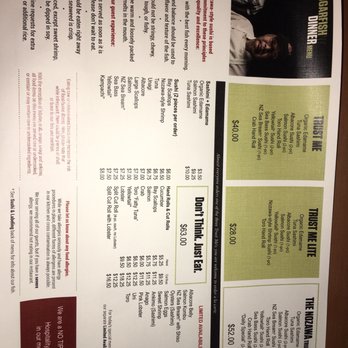 SUGARFISH | Flatiron - Main menu - Sushi Bars Near Me - New York, New York