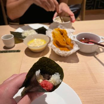 Locust - Tartare hand roll - Shaved Ice Near Me - Nashville, Tennessee Locust - Tartare hand roll - Shaved Ice Near Me - Nashville, Tennessee