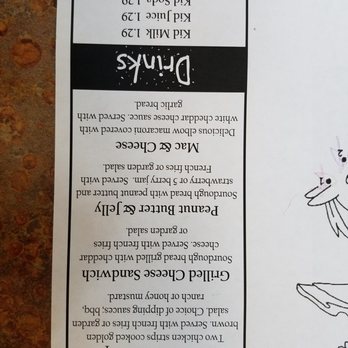 Kitchen Table Cafe - Evergreen Place - Kids menu 3/2017 - Breakfast & Brunch Near Me - Vancouver, Washington