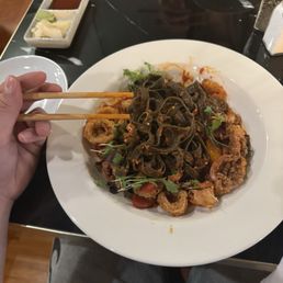 Salt and Pepper Squid Pasta Salt and Pepper Squid Pasta