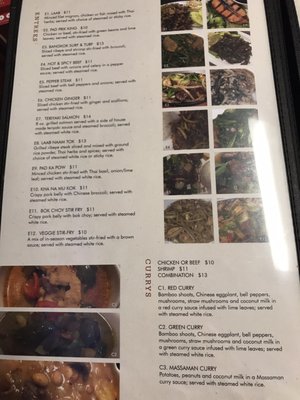 Menu photo 6 Muang Thai Eau Claire, WI