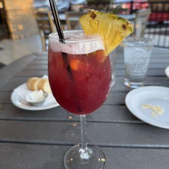 Cape Fear - Pineapple citrus sangria - Seafood Near Me - Belville, North Carolina Cape Fear - Pineapple citrus sangria - Seafood Near Me - Belville, North Carolina