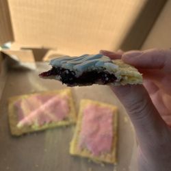 Wild blueberry poptart