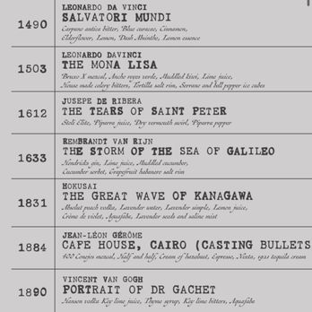The Bunker Mixology - The Cocktail Menu as of 4/16/23 pt2 - Cocktail Bars Near Me - San Antonio, Texas The Bunker Mixology - The Cocktail Menu as of 4/16/23 pt2 - Cocktail Bars Near Me - San Antonio, Texas
