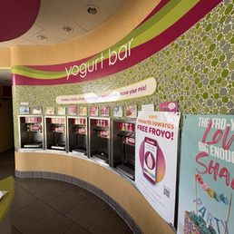 Frozen yogurt selection Frozen yogurt selection