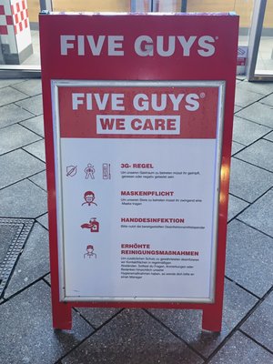 Menu photo 1 Five Guys Frankfurt, HE Menu photo 1 Five Guys Frankfurt, HE