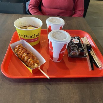 K-Pocha - Potato corn dog, tebboki, and Gimbap - Korean Near Me - Wyoming, Michigan K-Pocha - Potato corn dog, tebboki, and Gimbap - Korean Near Me - Wyoming, Michigan