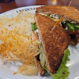 Salmon BLT. Absolutely delicious.