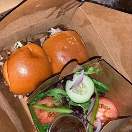 Braised Oxtail Sliders