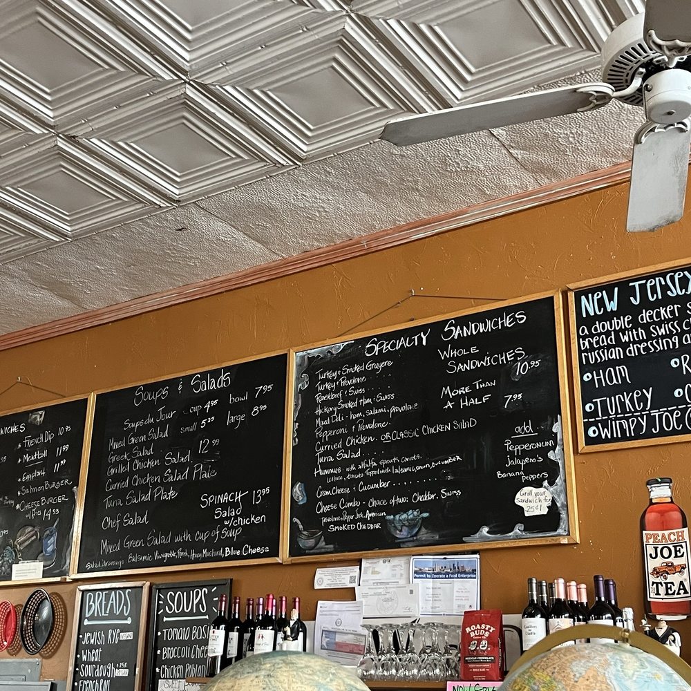 NeWorlDeli - Chalkboard menu - Delis Near Me - Austin, Texas