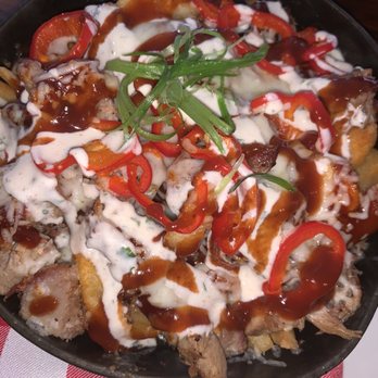 West Saloon & Kitchen - BBQ ranch fries with pulled pork! - American Near Me - Denver, Colorado West Saloon & Kitchen - BBQ ranch fries with pulled pork! - American Near Me - Denver, Colorado