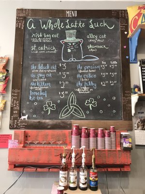 Menu photo 2 The Caffeinated Cat Jacksonville Beach, FL