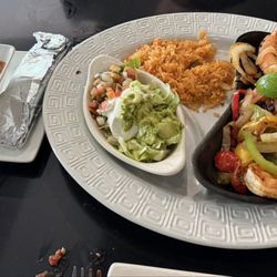 Pepper's Cocina Mexicana and Tequila Bar - Shrimp fajitas