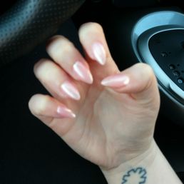 Stilettos with OPI "Princesses Rule!"