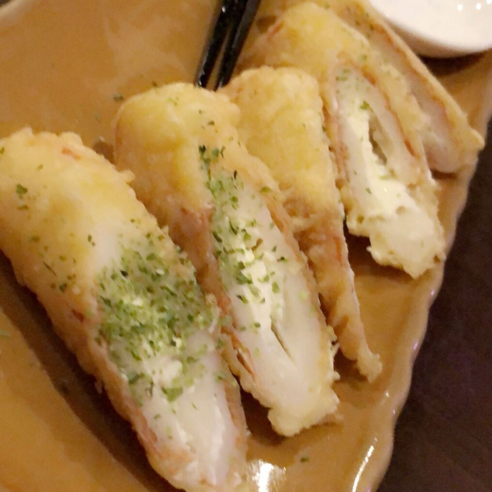 Tairyou Ichiba - chikuwa!! My favorite!! Deep fried Fish cake filled with cream cheese - Japanese Near Me - Burnaby, British Columbia Tairyou Ichiba - chikuwa!! My favorite!! Deep fried Fish cake filled with cream cheese - Japanese Near Me - Burnaby, British Columbia