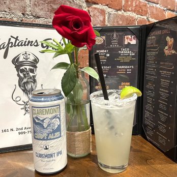 Captains Grill - Upland - Happy hour drinks--really delicious house margarita - Seafood Near Me - Upland, California Captains Grill - Upland - Happy hour drinks--really delicious house margarita - Seafood Near Me - Upland, California