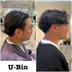 Stylistubin - Men's wavy perm and haircut