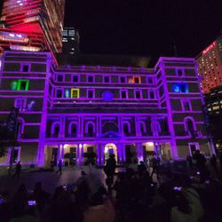 Customs House - Vivid Sydney 2024 - bespoke Inside Out 2 projection show