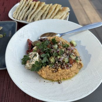Rise Rooftop Lounge - Tabbouleh and Hummus - Lounges Near Me - Anaheim, California