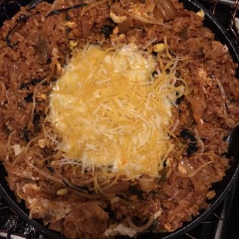 K-BBQ Factory - Kimchi Fried Rice with cheese - Korean Near Me - Duluth, Georgia