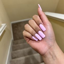 Vy-Vy Nail - I tried to file them myself and it looks a bit better but definitely not going back after wasting my time twice