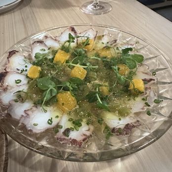 Lingo - Octopus carpaccio - New American Near Me - Brooklyn, New York