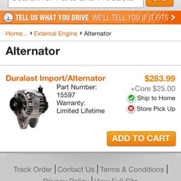 They charged me $420 for the exact same part!