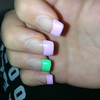 Sun Nails - Lifting and empty spots on my nails - Nail Salons Near Me - Macon, Georgia