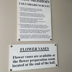 Hilo Meishoin - Columbarium info